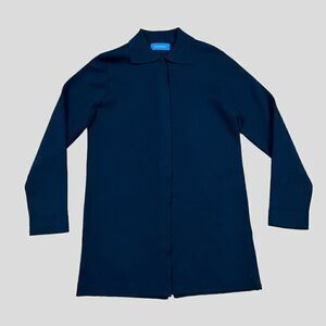 Debenhams Wool Blend Midi Knit Overcoat